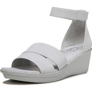 Naturalizer Womens Riviera Wedge Sandals Hook & Loop Mist Size 11M